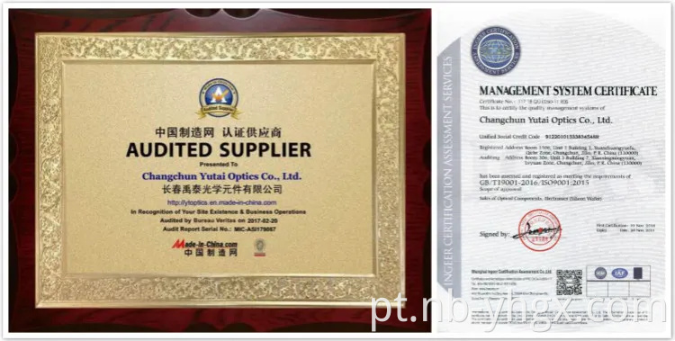 D1/3/5/7/12/16/18/20mm Bk7 (K9) Sílica fundida Jgs1 Zk3 Zf6 Lente esférica de vidro óptico de safira